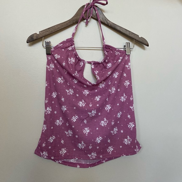 🔸 Olivia Rae 🔸 purple halter top - Picture 1 of 5